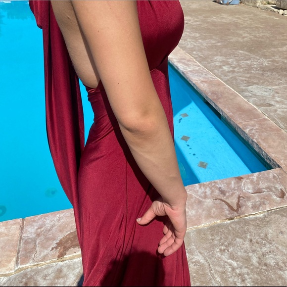 Lulu’s multi style floor length dress - Picture 2 of 9